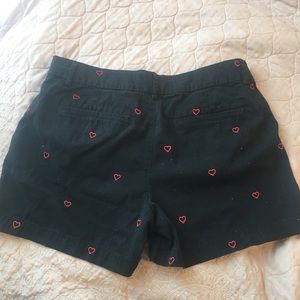 Lil black heart shorts 🥺❤️